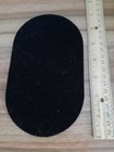 Small Oval Pad Black Velvet 4  X 7  Jewelry Display Necklace Bracelet Showcase