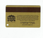 Golden Nugget Las Vegas Casino Slot Card Players Club Card - 24 Karat Club
