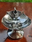 Sterling Silver Gorham Isis Pattern Nut Dish  No Mono