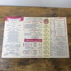 1948 Nikabob Restaurant Menu Los Angeles Wilshire District Mcm Art Deco Vintage