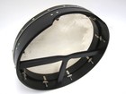 16  Black Irish Bodhran Wood Frame Drum Tunable Goatskin Head   Btn6bt