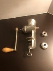 Vintage Universal No  1 Meat Grinder Food Chopper Hand Crank Usa Kitchen Metal