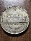 1943-d Silver Jefferson War Nickel  Actual Coin