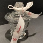 Baccarat Clear Crystal Harcourt Missouri Condiment Mustard Jam Jar   Lid France