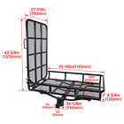 Mobility Electric Wheelchair Hitch Carrier Mobility Scooter Loading Ramp 500 Lbs