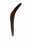 Vintage Australian Boomerang Carved Kangaroo Emu Wood Tribal Art 19 5   