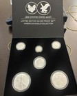 2021 Limited Edition Silver Proof Set Us Mint 21rcn Ogp Coa Ase Eagle