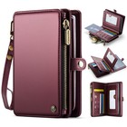 Multifunctional Rfid Blocking Passport Holder Leather Travel Wallet Card Case