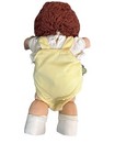 Vtg 1984 Cabbage Patch Doll Girl Yellow Elephant Curly Dimples Pacifier Hm4 Pmi