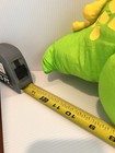 Vintage 1992 Fisher Price Puffalump Dino Roar Dinosaur Plush Neon Green Pink Vtg