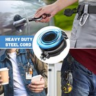 Badge Holder Retractable Clip  Heavy Duty Carabiner Badge Reel Key