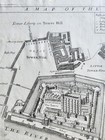 1750s Map Of London Antique A Map Of The Tower Liberty