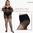360lbs 20d Tights Super Elastic Pantyhose Plus Size 330lbs Sheer Pantyhose 4xl