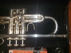 Bach Tr200s Silver Intermediate Trumpet--chem Cleaned  Serviced  Extras 