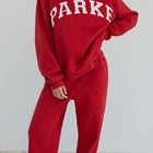 Parke Crewneck Crimson Color Size S
