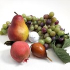 36 Lot Artificial Fruit Fake Faux Home Decor Apples Kitchen Stage Prop Folk Art