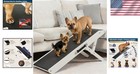 Sturdy Wooden Pet Ramp - 7 Heights  200 Lbs Capacity