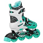 Roller Derby Mint Prodigy Kids  Inline-quad Combo Skates - White mint Green