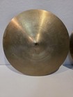 Vintage 1960s 1970s Avedis Zildjian 14  Hi Hat Cymbal Pair 880g   1240g