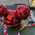 Disney Parks Holiday Christmas Mickey Jingle Bell Red Light Up Sipper Cup