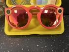 Snapchat Spectacles Glasses V1 - Coral Camera Complete Case Charger