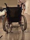 Vintage 1980s Quickie Manual Wheelchair Foldable Lightweight 16 X 16