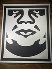 Shepard Fairey Obey Classic Icon Art Print Poster Signed 25 X 30 Andre Giant