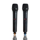 2 Channel Uhf Wireless Professional Dual Microphone Cordless Handheld Mic System