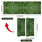 Faux Ivy Privacy Fence Screen 118x39  Artificial Hedge For Garden Patio