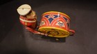 Vintage Tin Wind Up Toy - Marx Branded  let The Drummer Boy Play  Ca  1930s-40s