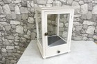 Mid Century  Wooden Showcase Cabinet Small Cabinet Bathroom Cabinet Shabby Chic