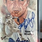 Rare Sandy Koufax 1981 Perez-steele Auto Signed Postcard Card Sgc Authentic Jsa