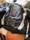 Olympia Moto Sports Motorcycle Jacket Padded W  2 Liners Women Sz M