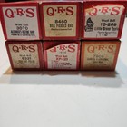 Vintage Qrs Player Piano Word Rolls Group Lot Of 6 Red Box Different Titles 