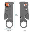 Wire Stripping Pliers Stainless Steel Cable Stripper Hex Wrench Electrical Tool