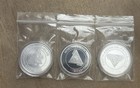 National Fishing Grand Slam Coins Silver Plated Lot Of 3 Largemouth Bass Plus