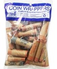 36 Rolls Preformed Coin Wrappers Assorted Paper Tubes Quarter Penny Nickel Dime