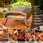 Outdoor Pizza Oven Portable Multi-fuel Gas propane Pizza Oven Stainless Steel