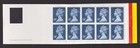 1988 Great Britain Scott Booklet 558 Machins With Window  10x14p Complete