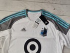 Adidas Minnesota United Fc 2017 Mls Away Jersey Men s Xl White M35631 Nwt