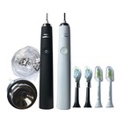 Philips Sonicare Diamondclean Deepclean Kit W  Free Head   White black   W o Box
