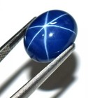 Natural Blue Star Sapphire 10 00 Ct Gie Certified Oval Cabochon Loose Gemstone