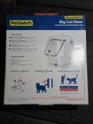Petsafe Big Cat Door With 4-way Locking For Interior And Exterior Use Brand New