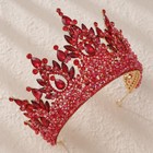 Shining Bride Crown Rhinestone Wedding Queen Princess Ball Crystal Tiara Baroque