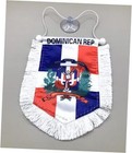 Dominican Republic Flag For Car Rearview Mirror Hanging Accessories Dr Flags