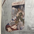 Vtg Something Special Christmas Angels Needlepoint Stocking Kit 30600 New