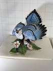 Lenox Blue Jay Fine Porcelain Bird Figurie Sculpture Coa Orginal Box