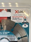 Makita X Lock Segmented Diamond Blade Masonry 4-1 2 Inch 2 Pack E-07200 115mm
