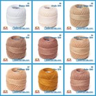 Crochet Omega No 20  30grs  - 100  Mercerized Cotton Yarn For Fine Crochet