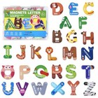 Magnetic Alphabet Letters For Toddlers   Kids - 26 Colorful Animal-themed 